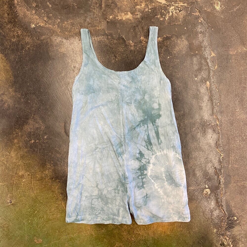 NWOT FREE PEOPLE / RIVERSIDE TOOL AND DYE JUMPER ROMPER SIZE S/M Z87-32